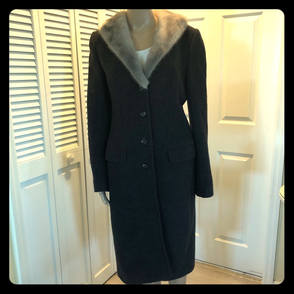 Dolce & Gabbana Cashmere and Wool Long Coat